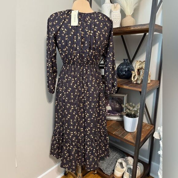 NWT RAILS Sal Romantic Floral Peasant Midi Dress Women’s SIZE SMALL - Picture 5 of 16